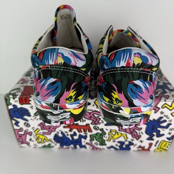 NEW VANS Kenzo x OG Old Skool LX Floral Green True White Men’s Size 9 Rare - Picture 5 of 11